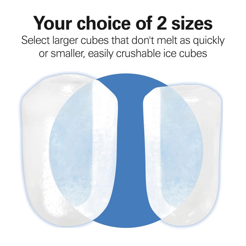 Hamilton Beach Bullet Countertop Ice Maker Machine, Makes 26 Lbs/Day,