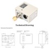 Water Pump Pressure Control Switch Electronic Pressure Controller for Air