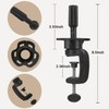 Wig Stand Mannequin Head Holder 1 Pack Black Cosmetology Manikin