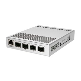 MikroTik CRS305-1G-4S+in network switch Managed Gigabit Ethernet (10/100/1000) Ethernet connection, supports power supply via this port (PoE) White