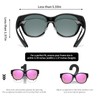 GEGURI Sun Glasses Over Glasses Women's, Fit Over Glasses Polarized