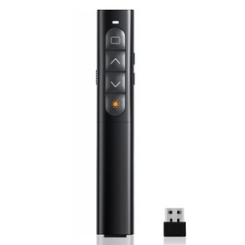NXPUXP Presentation Clicker, PowerPoint Remote Control, Wireless 2.4 GHz Powerpoint Remote Control, Wireless Presenter Suitable for Teachers, Offices, Meetings, Reports