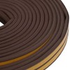 Stormguard EPDM Rubber P Profile Weatherstrip Seal Brown 20 metres