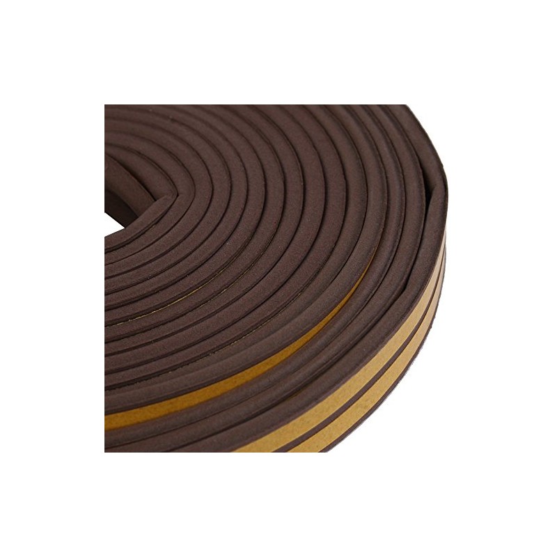 Stormguard EPDM Rubber P Profile Weatherstrip Seal Brown 20 metres
