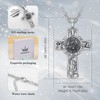 CELESTIA Cross Pendant Saint Christopher Archangel Michael Three Kings Crucifix