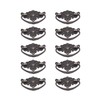 FarBoat 10pcs Vintage Bail Pulls Drop Ring Handle 2.9in Length