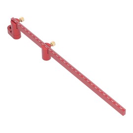 Adjustable 300mm Circle Ruler Woodworking Scribing Gauge Aluminum Alloy for Precise Metric Drawing, British Drawing, Round Drawing Circle Ruler