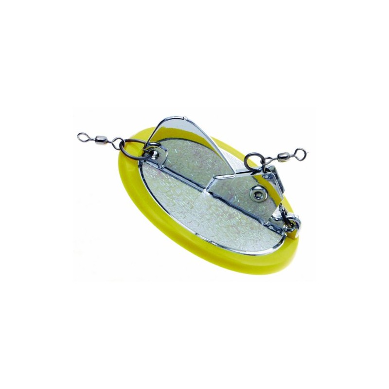 0 Dipsy Diver Chartreuse/White Bottom