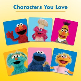 Wonder Forge Sesame Street Memory Matching Game: Fun Toddler Learning Toys & Games for Kids Ages 3-5, Ideal for Family Play & Education