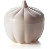 Excelsa Aufbewahrung von Knoblauch Allium mit Aufhängung, Weiß