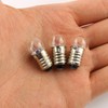 E-outstanding 10pcs E10 Mini Light Bulbs Experiment Screw Base Indicator