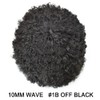 Afro Toupee for Black Men Curly Weave Brazilian Hair System