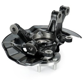 Front Steering Knuckle & Wheel Bearing Hub Assembly for Toyota Corolla 2009-2013 1.8L 2.4L, Matrix 2009-2013 1.8L, 698-381 698381 510070 FW188 WE60696, Left Driver Side