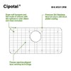 CIPOTAL 25.1 in. x 12.5 in. Rear Drain Kitchen Sink