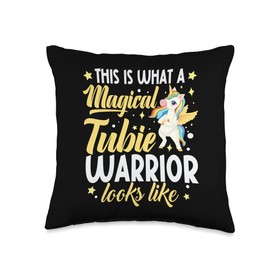 Feeding G Tube Button Covers for Kids Gtube Covers Feeding G Tube Covers Supplies Gtube Accessories for Babies Throw Pillow, 16x16, Multicolor