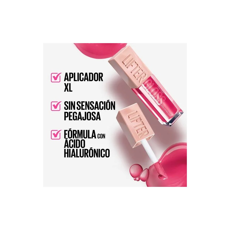 Maybelline Gloss hidratante para labios Lifter Gloss Candy Drop Tono