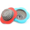 2-Pack Plastic Sink Strainer Kitchen Bathroom Tools Flower Shaped Anti