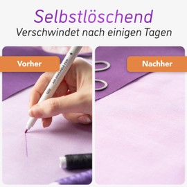 Lange & König® Trick Marker Set Self-Extinguishing & Water Soluble [200 m Writing Length] - Sewing Accessories Sewing Accessories Tailor's Chalk Alternative Sewing Machine Accessories Sewing & Fabrics