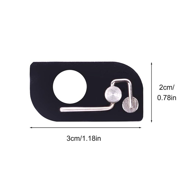DONGKER Archery Arrow Rest, Magnetic Metal Arrow Rests with Tape