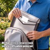 YouLain Plastic Expanding File Folders, Transparent Envelope Large Capacity