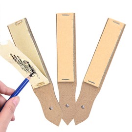 3pcs Sandpaper Sharpener 6.2x0.9 Sketch Drawing Sandpaper Colored Pencil Pastel Sticks Crayons Charcoal Sharpener Lead Pointer Art Drawing Tool 12sheets/pcs Artist Sketch Beginner