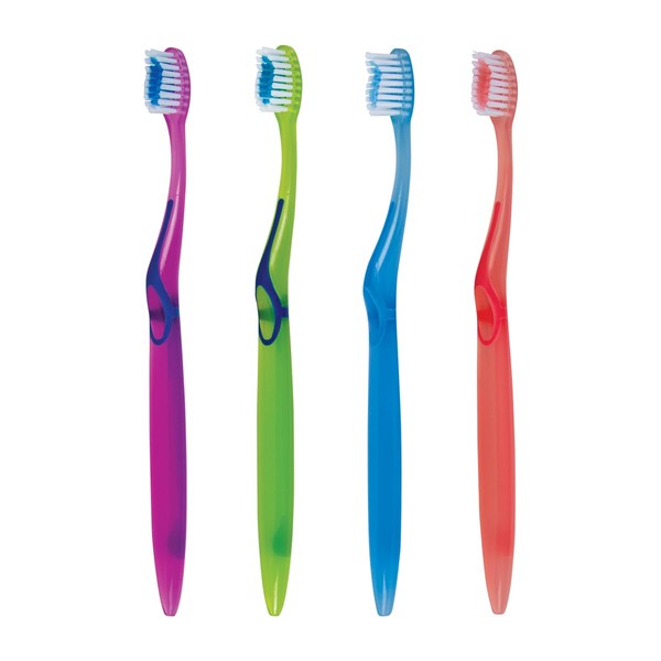 SmartSmile Youth Compact Head Toothbrushes 72 Pcs Individually Packaged Bulk
