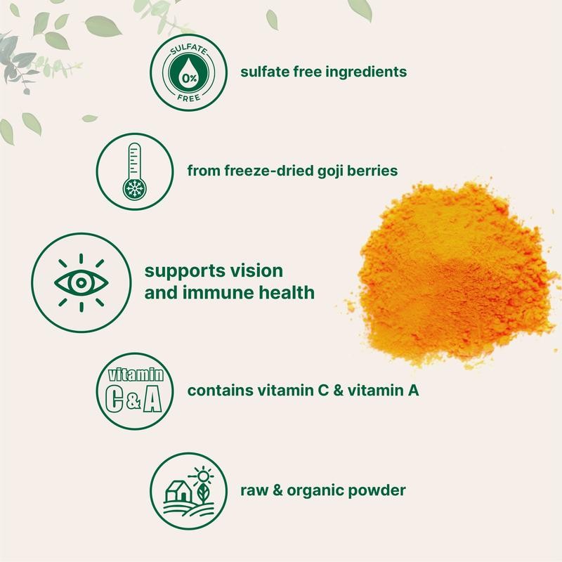 Micro Ingredients Organic Goji Berry Powder, 1 lb Vitamin Protein