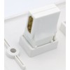 RiteAV - 1 Port HDMI Right Angle Wall Plate Female