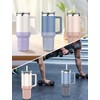 Replacement Straws Clear Plastic PE Safe Non-Toxic Reusable with Cleaning