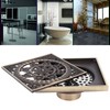 Floor Drain European Style Antique Bathroom Copper Drain Set for