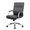 Boss Office Products (BOSXK Modern Executive Conference Chair, Black, B696C-BK