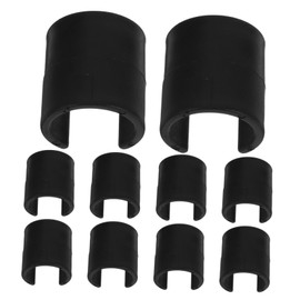Totority 10pcs Flag Pole Clips for Soccer Training Corner Flag Buckles Marker Pole Accessories for Enhanced Stability Agility Drills