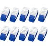 Pack of 10 Quick Release Medical Tourniquets (BLUE)