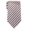 (リトリーズ) RETREEZ 細い レジメンタル ストライプ 織布 マイクロファイバー メンズ ネクタイ -