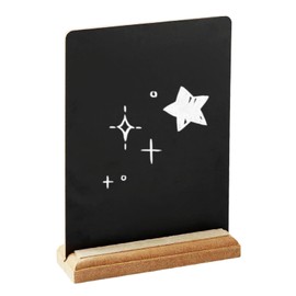 Mini Chalkboard Signs,Small Chalkboard Signs with Stand,Desktop Chalk Board (1 Pack 8x6 in