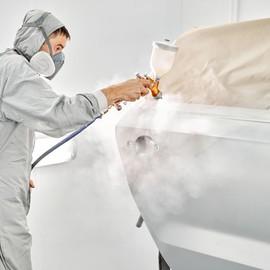 ACROPIX Masking Paper with Tape Pre-Taped Paper Film Kit with 2 Rolls of Tape 2000x140cm / 65.62ftx55.11" White Green Light Brown PE Film Kraft Paper Paper