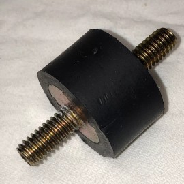 Unbranded 4 Rubber (1-1/4 Dia x 3/4) Vibration Isolator Mounts with 5/16-18 x 11/16" Studs