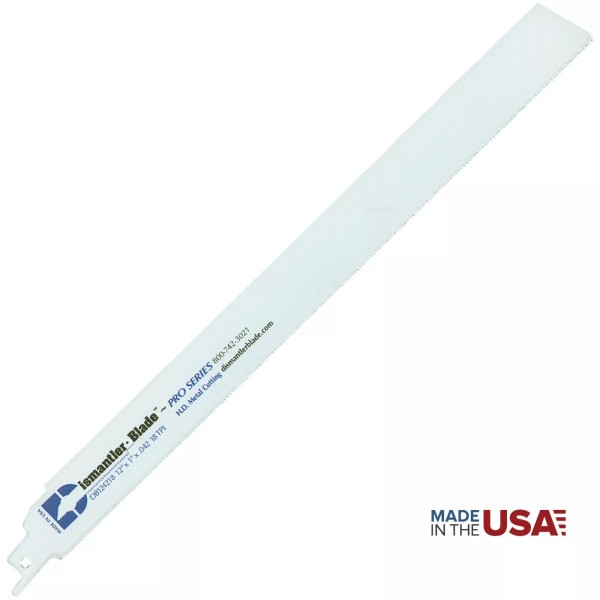 Dismantler Blade® Reciprocating Saw Blade 9" x 1" x.042" 18