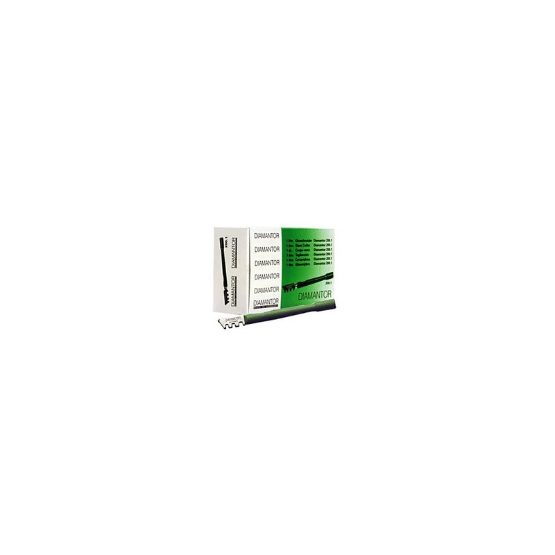 CRL Diamantor Wood Handle Glass Cutters - 12 Pack