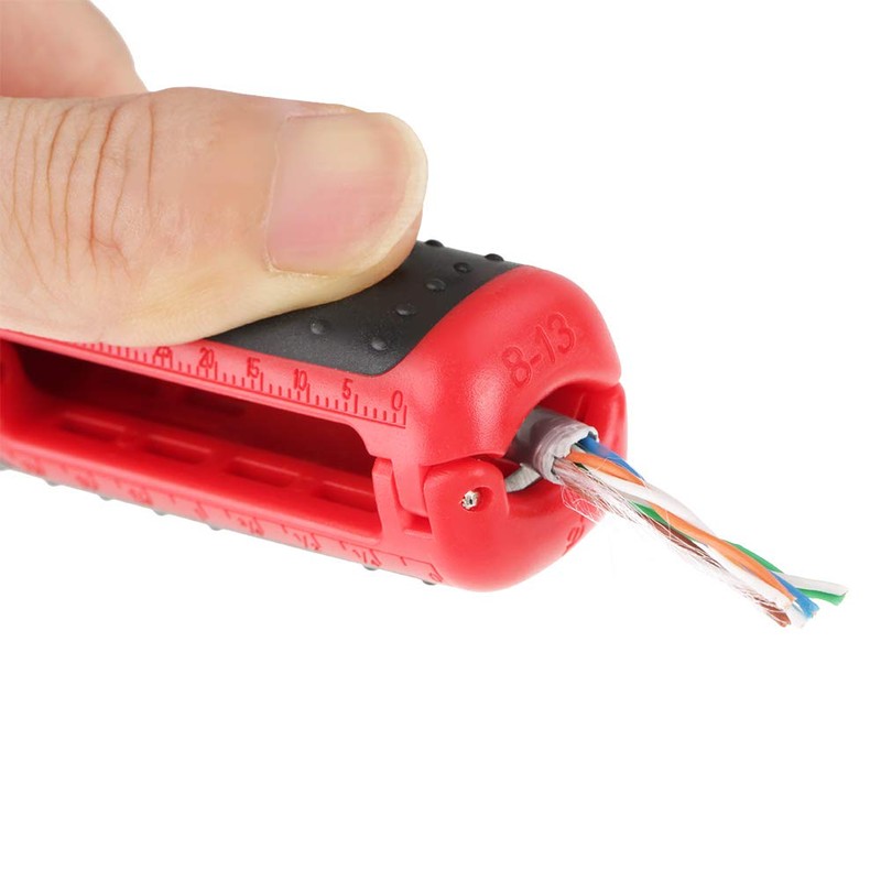 TOPINCN Pelacables Multifuncional, Pelacables para Electricista, 8 – 13 mm,