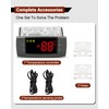 W0302186 Controller Replace for Dixell XR03CX-4N0F1 Temperature Controller, Fit for