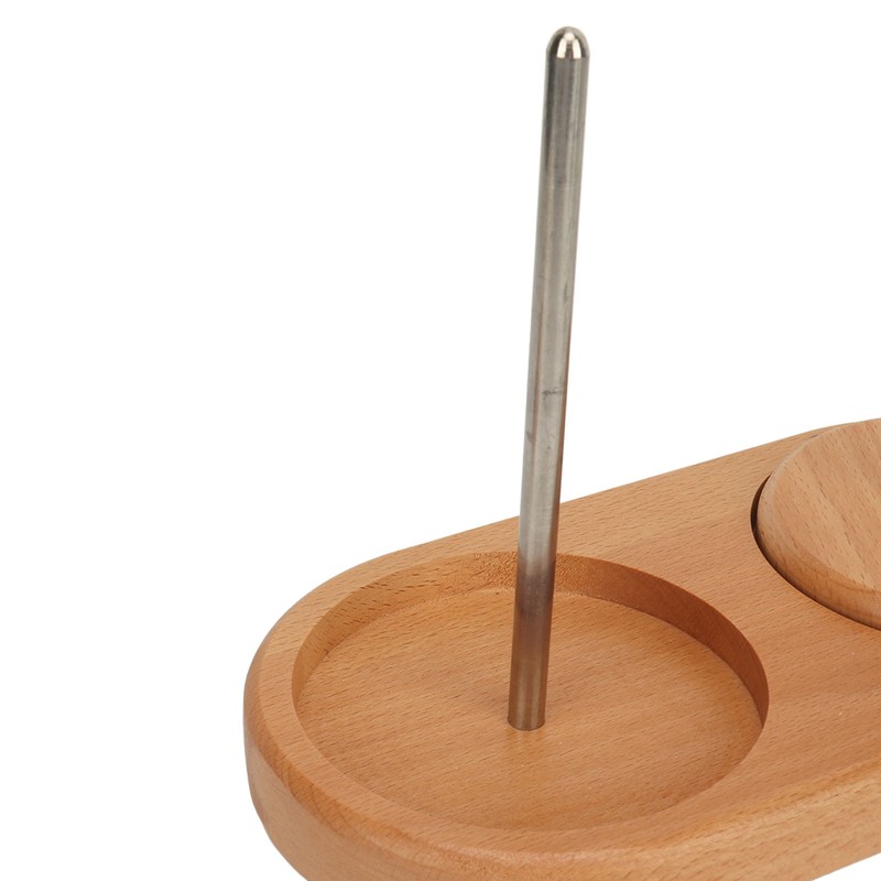Double Yarn Holder Detachable Rotatable Large Capacity Yarn Ball Stand