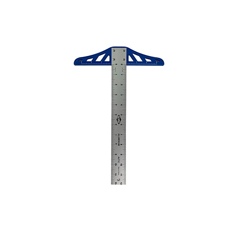 ALVIN ALT12 Aluminum Graduated T-Square Drawing and Design Tool for
