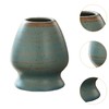 SiaBiced Handcrafted Matcha Whisk Holder Set for Tea Lovers, Deep