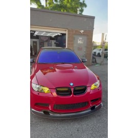 United - Chameleon Film 15% VLT Dark Purple Color Front Windshield Tint UV Heat Blocking One Way Privacy Window Film Chameleon 40Inch x 6Feet