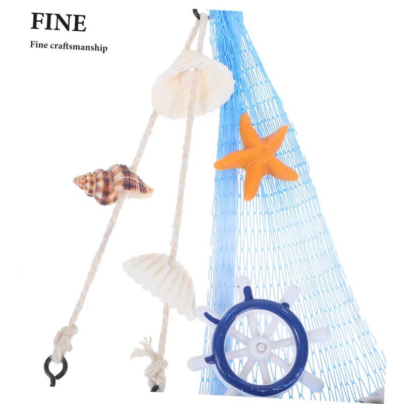 Gatuida Miniature Sailboat Model Decoration Nautical Themed Beach Decor for