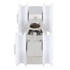 Duokon Shower Door Rollers Sliding Door Rollers 4 Wheels 150kg