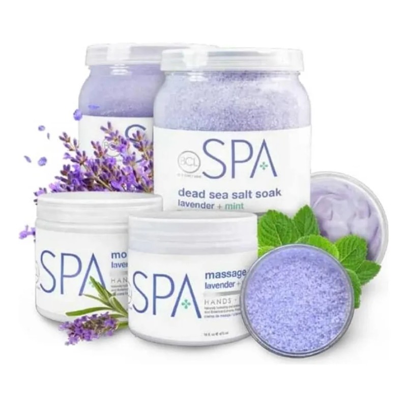 Azucar Exfoliante Bcl Spa Antioxidante Lavanda Menta 1.8 kg