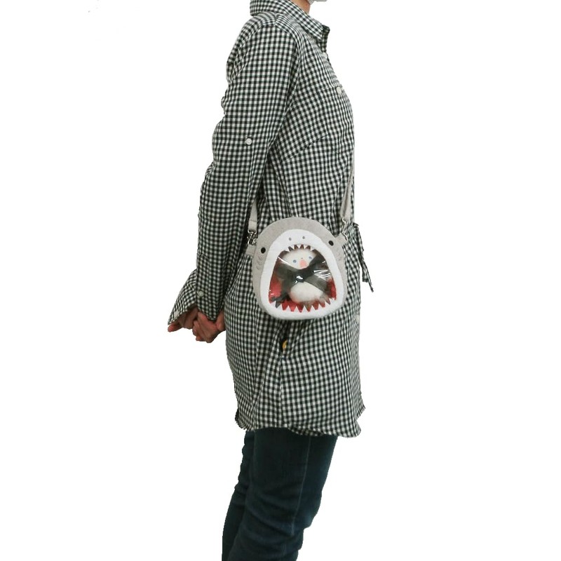 UN-0306GY Unic Pochette Pushing Active Pochette Shark Gray