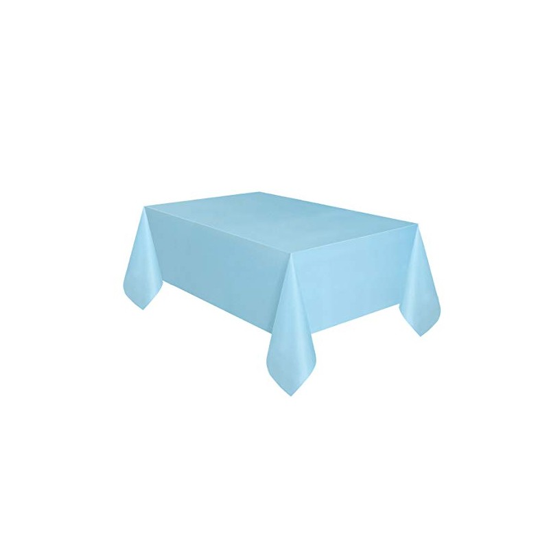 Large Plastic Rectangle Table Cover Cloth Wipe Clean Party Tablecloth
